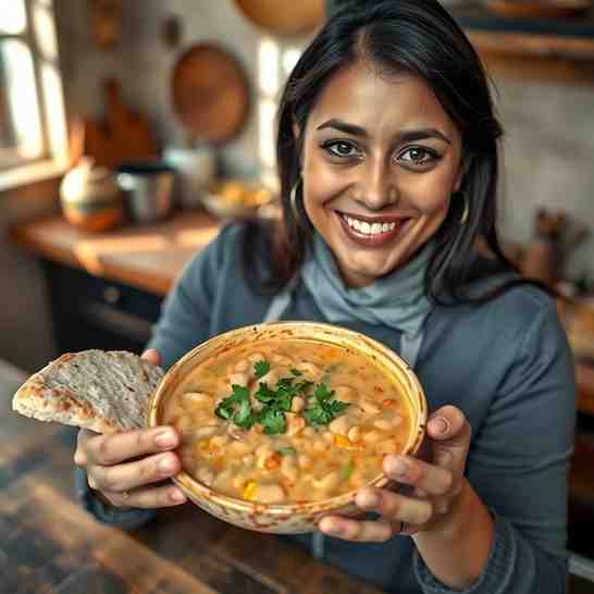 Besarah - Easy Egyptian Fava Bean Soup/Dip Recipe